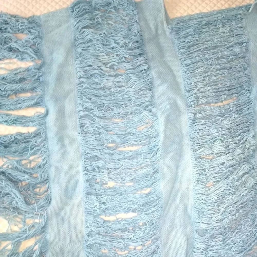 Beach cover BOHO baby blue